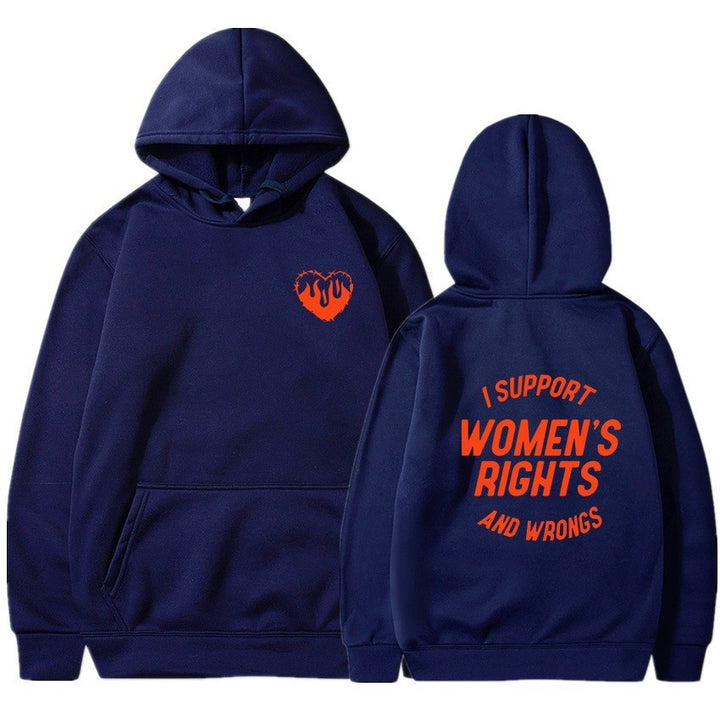 Women's hoodie with inspiring message design Lisslune