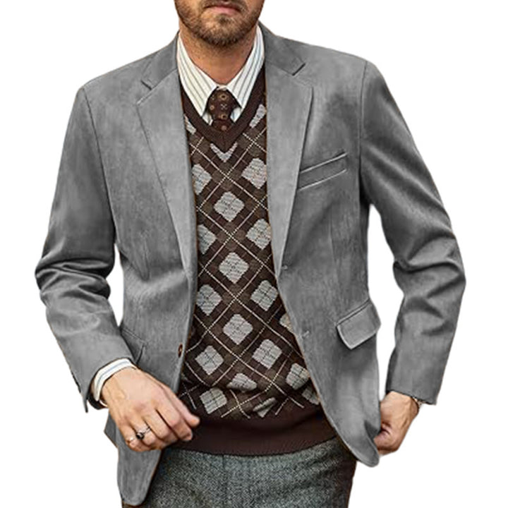 Men's elegant sports blazer with modern cut and fine details Lisslune