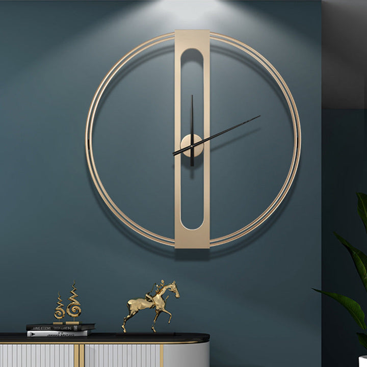 Lisslune | Nordic Large Silence Wall Clock for Living Space 20 Inch