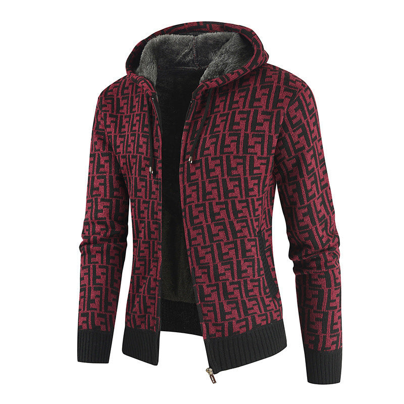Men's Warm Padded Hooded Jacket Lisslune