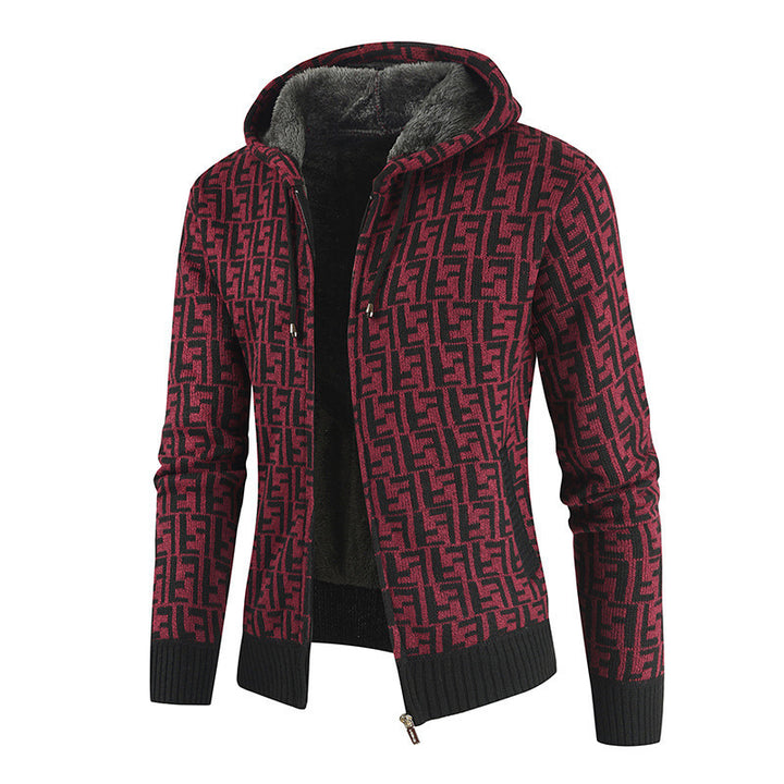 Men's Warm Padded Hooded Jacket Lisslune
