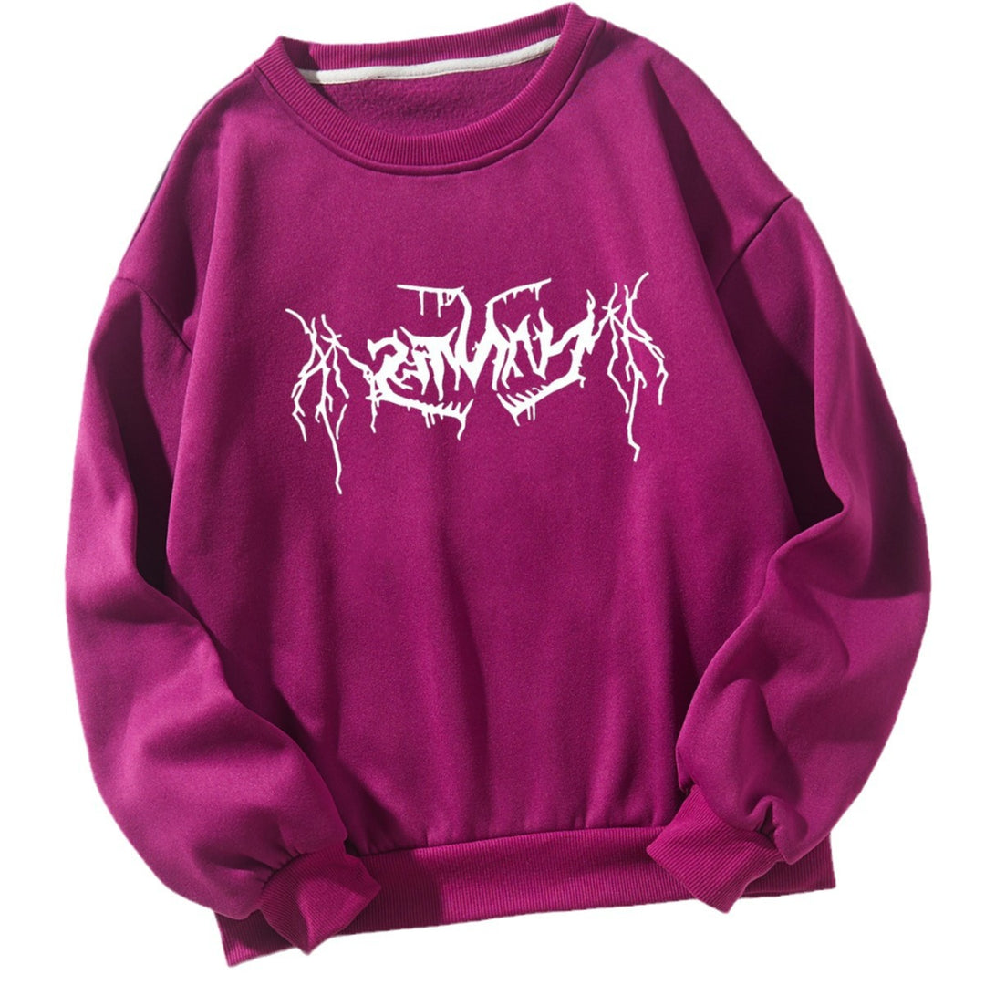 Women's casual sweatshirt with modern graphic design Lisslune