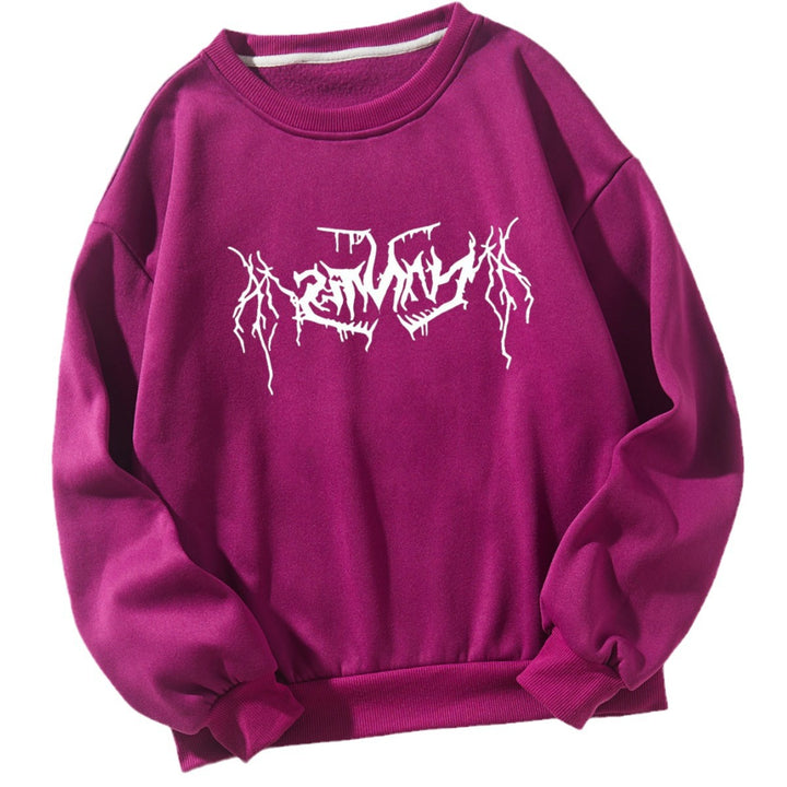 Women's casual sweatshirt with modern graphic design Lisslune