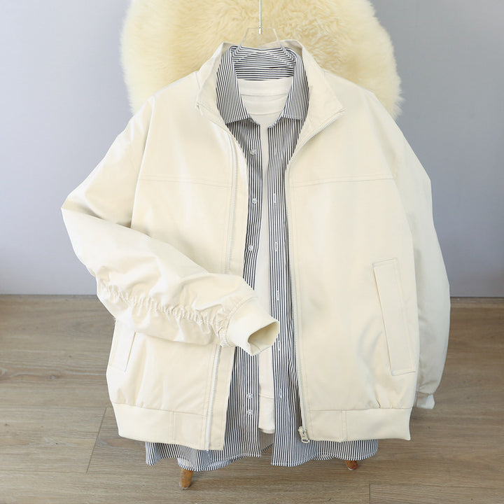 Men's transitional jacket with elastic arm openings and practical pockets Lisslune