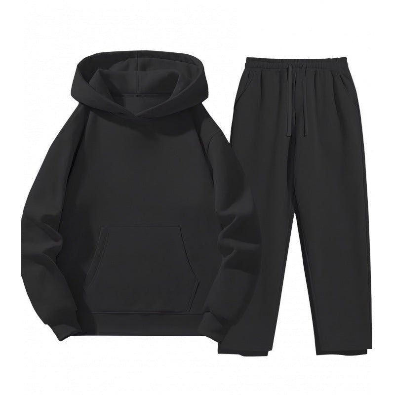Women's Sweat Suit with Cozy Hoodie and Practical Jogging Pants Lisslune