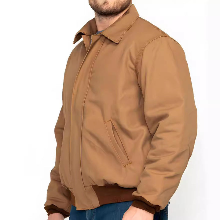 Men's comfortable transitional jacket with light lining Lisslune
