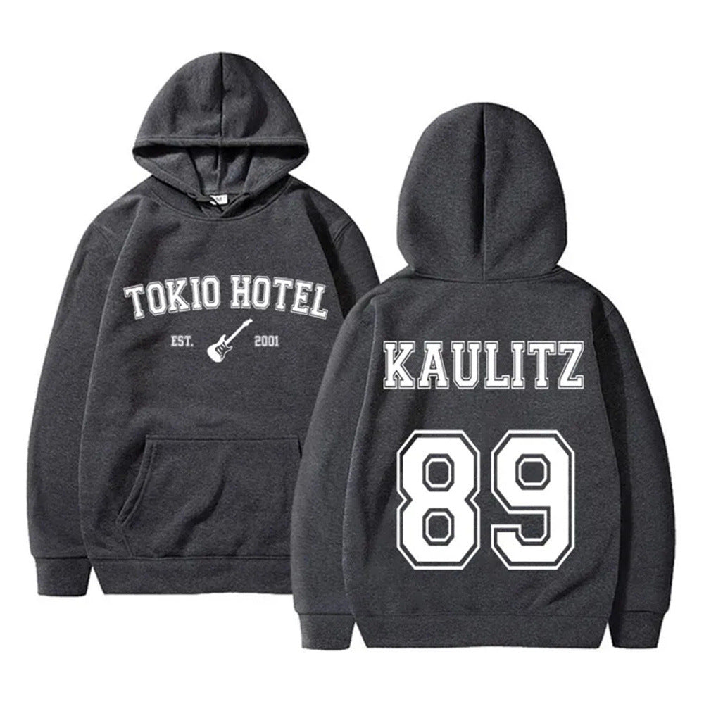 Women's hoodie with modern band design and comfortable fit Lisslune