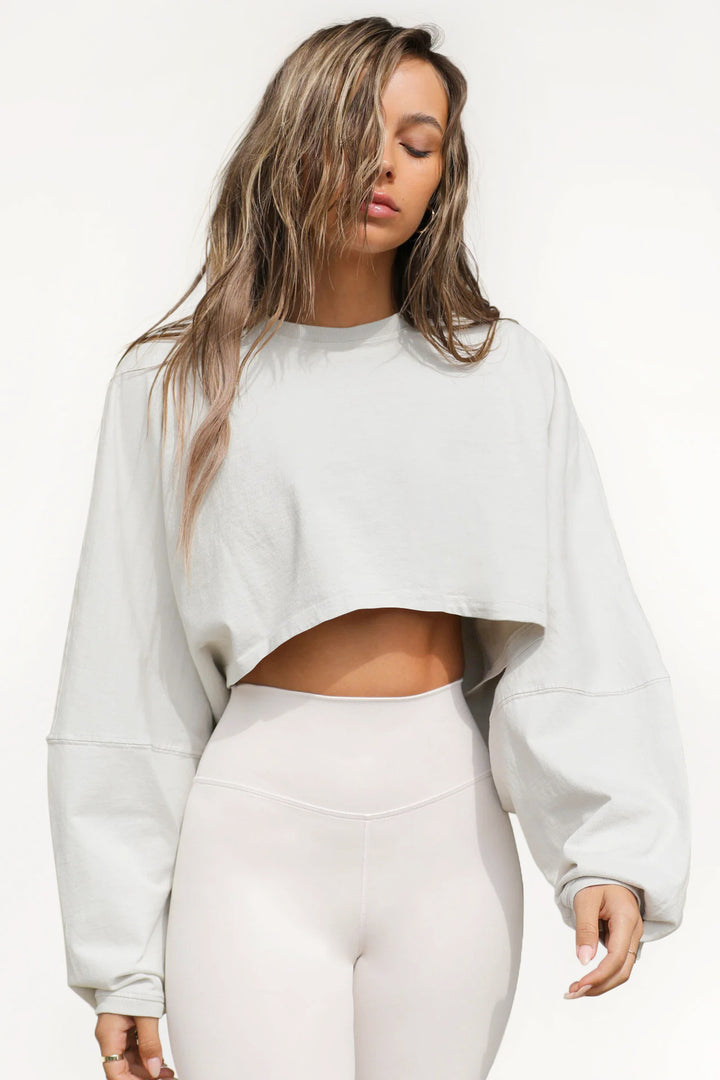 Women's casual crop sweater Lisslune