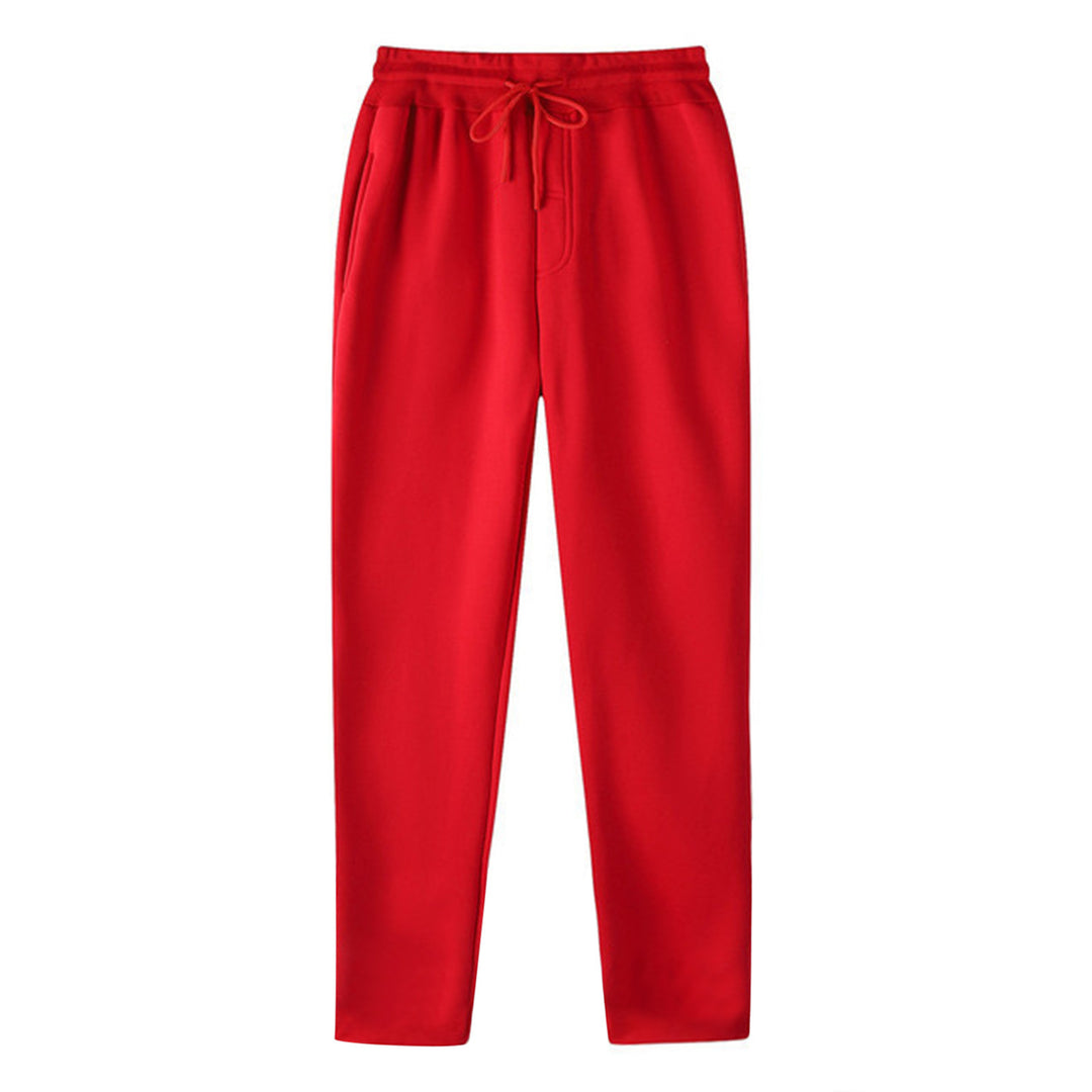 Men's sporty joggers with elastic waistband and practical side pockets Lisslune