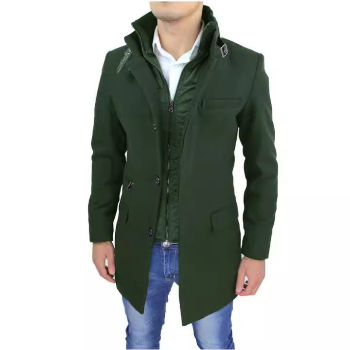 Men's fashionable warm jacket with innovative lining Lisslune