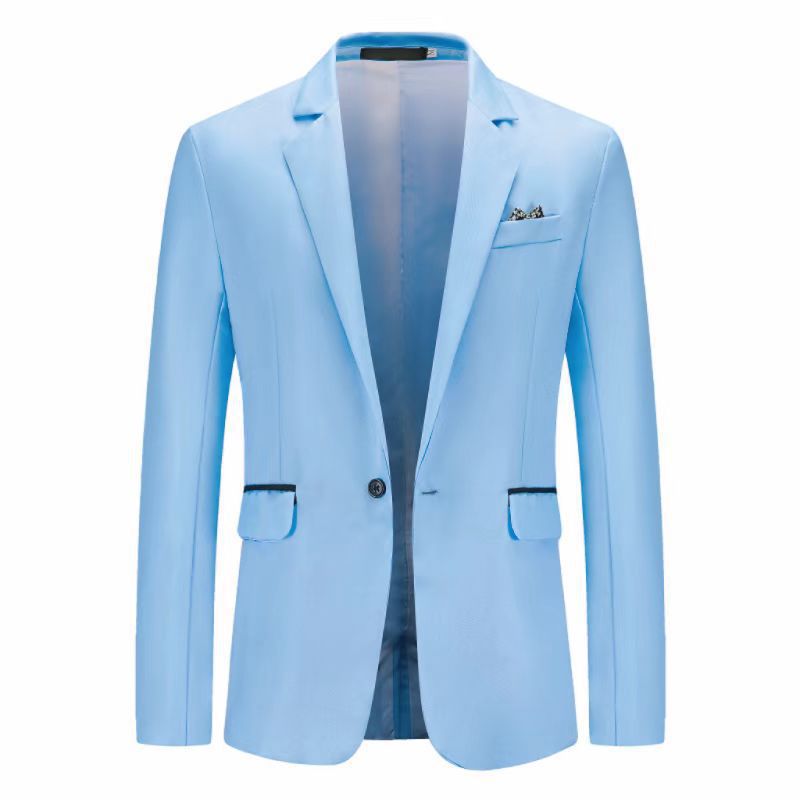 Men's elegant blazer with structured design and fine details Lisslune