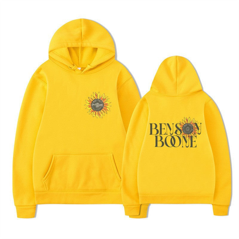 Women's hoodie with floral graphic design Lisslune