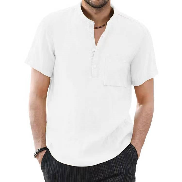 Men's Short Sleeve Shirt Lisslune
