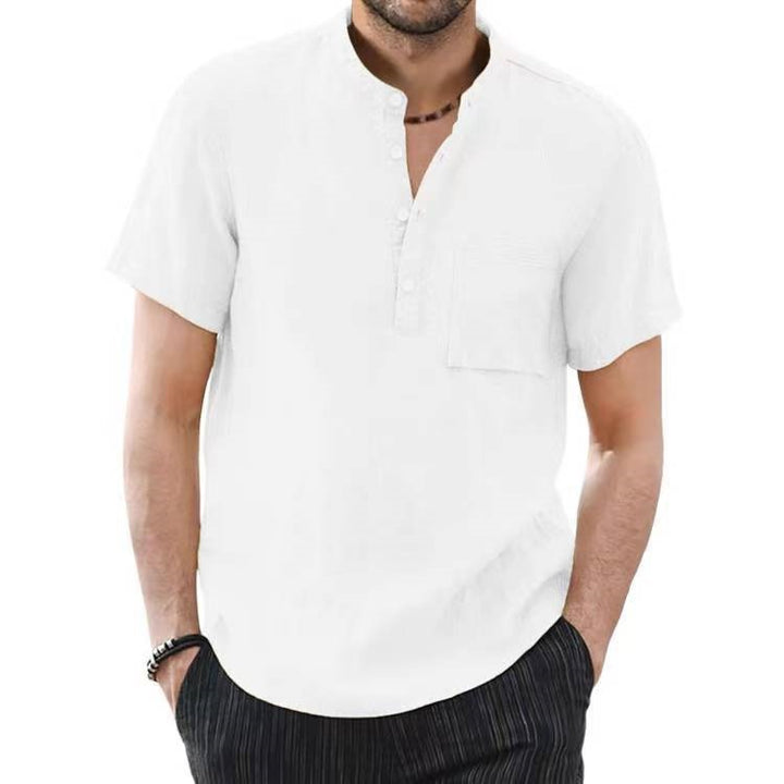 Men's Short Sleeve Shirt Lisslune