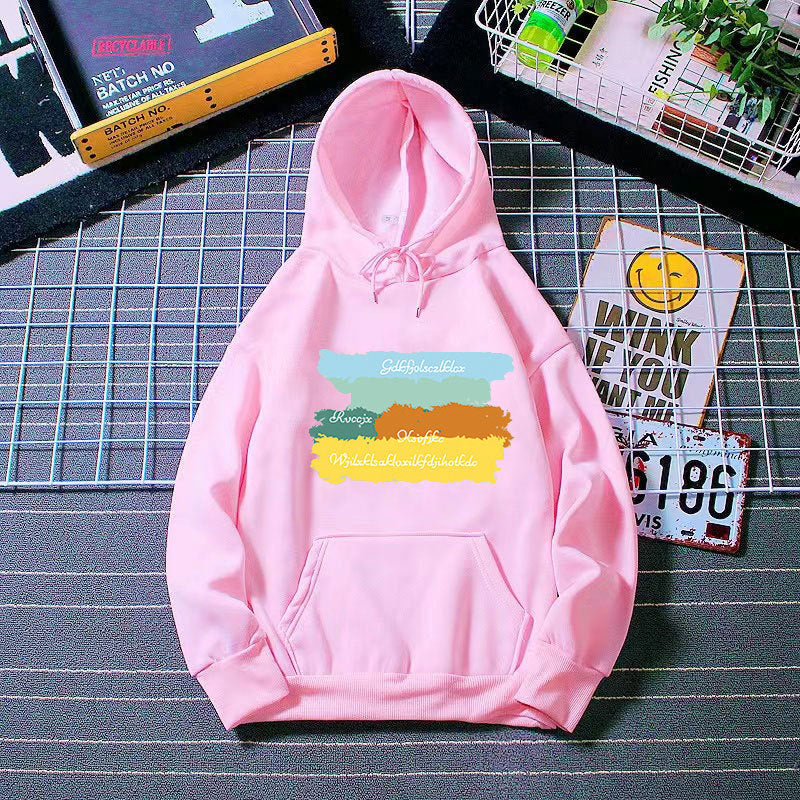 Women's casual hoodie with creative graphic design Lisslune