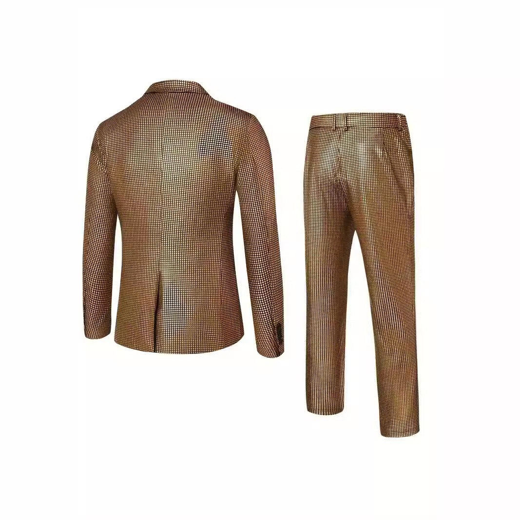 Men's Sparkling Suit Set Lisslune