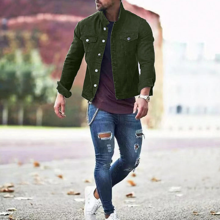 Men's Jeans Jacket Lisslune