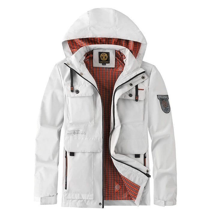 Men's multifunctional waterproof parka jacket Lisslune