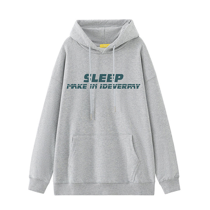 Women's hoodie with casual lettering and comfortable fit Lisslune