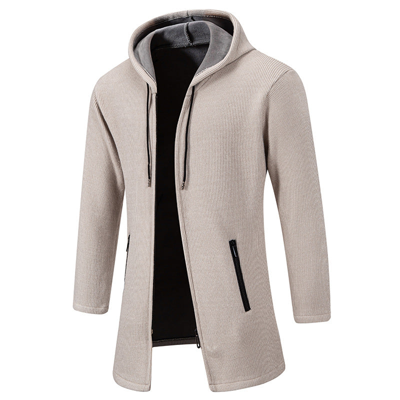 Men's fashionable transitional jacket with high collar Lisslune