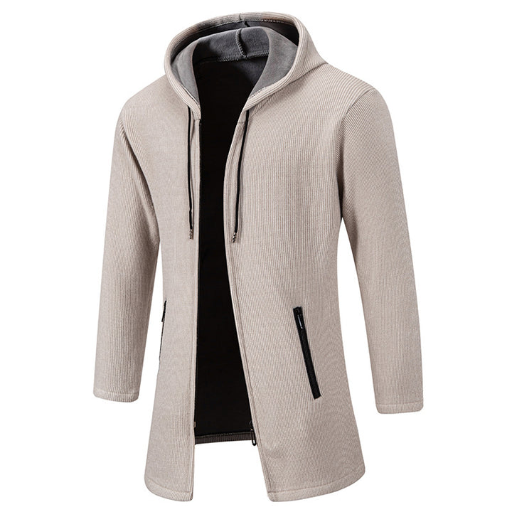 Men's fashionable transitional jacket with high collar Lisslune