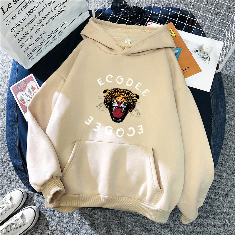 Women's hoodie with tiger-like graphic design Lisslune