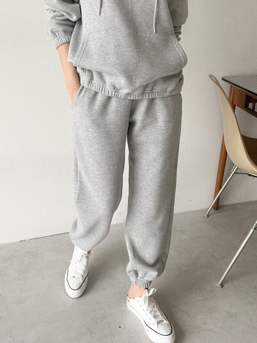 Women's Casual Hoodie and Jogging Pants Set with Elastic Waistband and Practical Pockets Lisslune