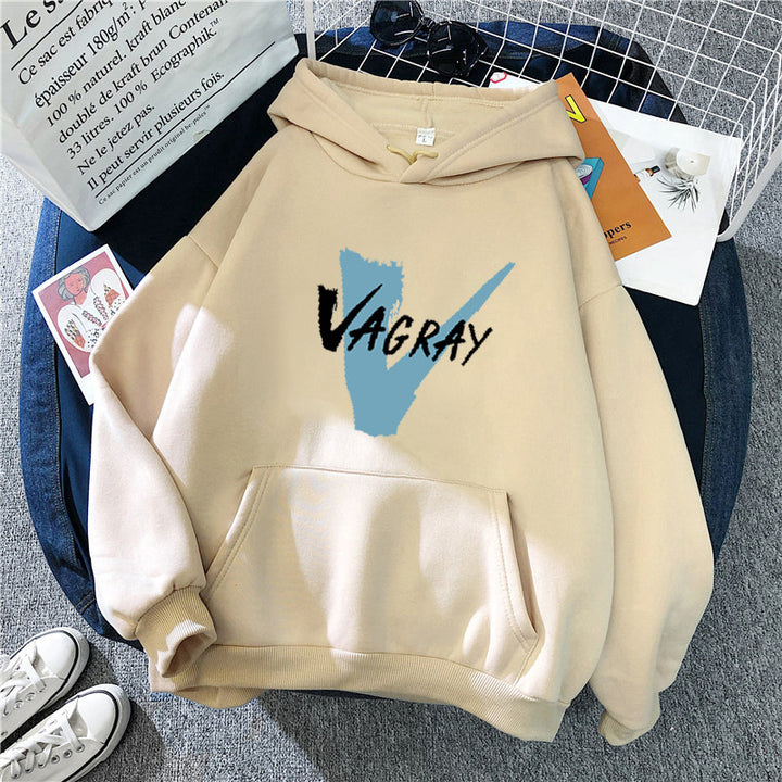 Women's hooded sweatshirt with modern logo print Lisslune