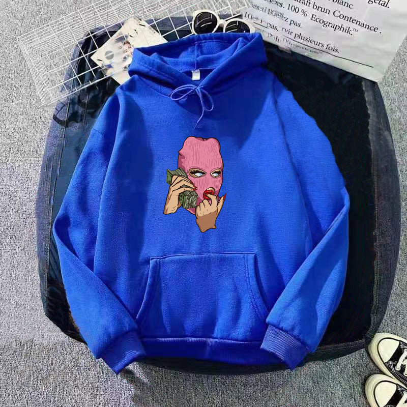 Ladies hoodie with artistic graphic design Lisslune