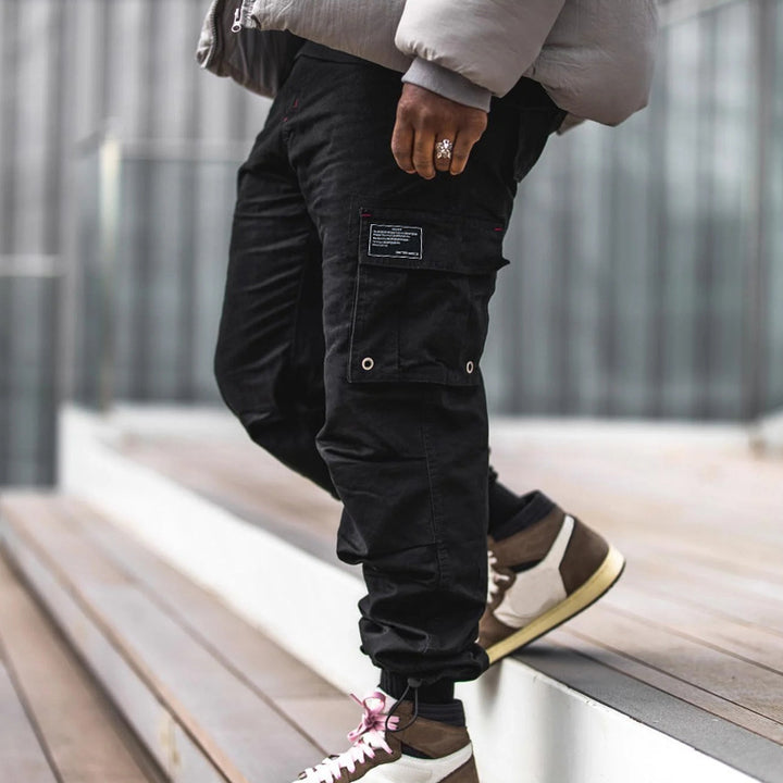 Men's Cargo Pants with practical side pockets and adjustable drawstring Lisslune