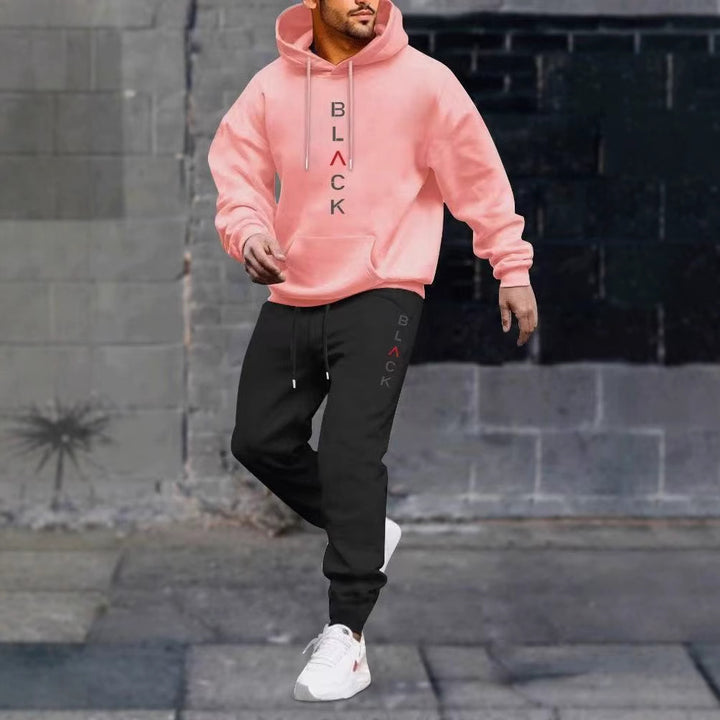 Men's Hoodie and Jogging Pants Set Lisslune