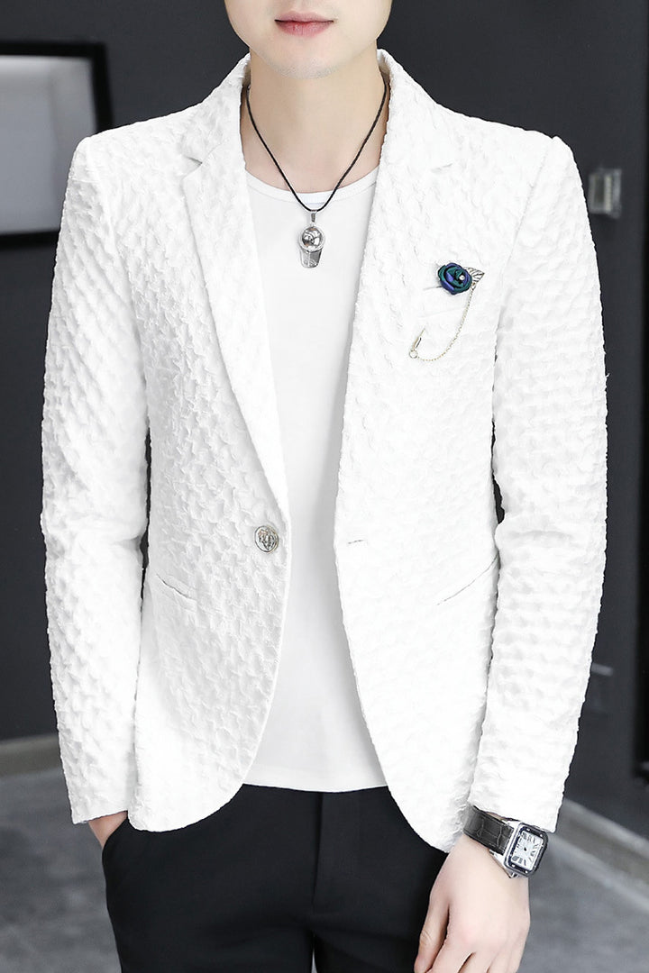 Men's elegant, structured blazer Lisslune
