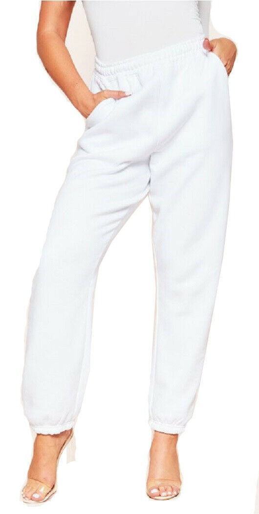 Women's comfortable sweatpants with elastic waistband and cuffs Lisslune
