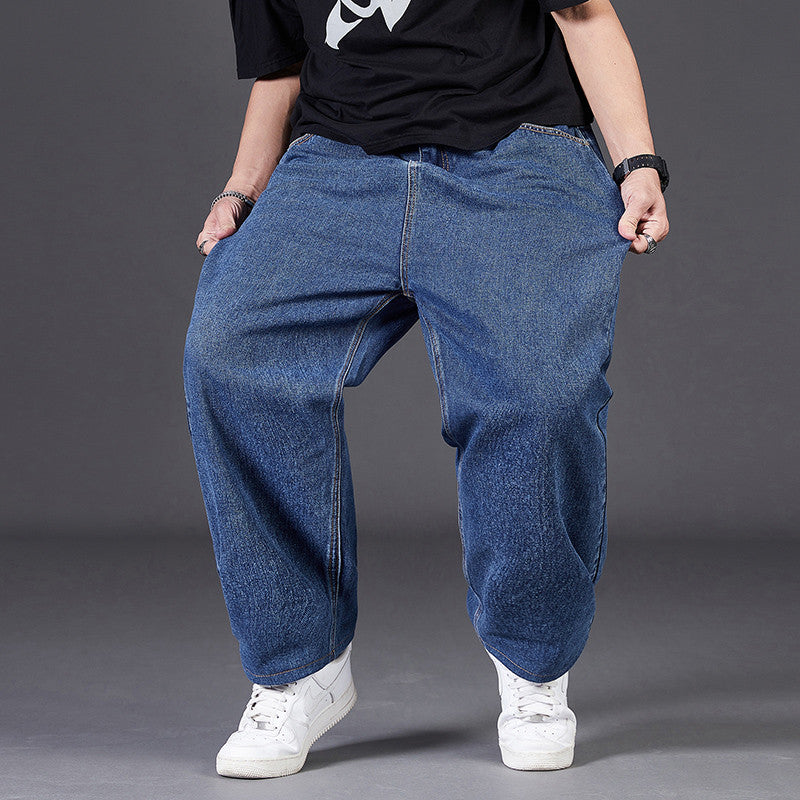 Men's casual wide-cut jeans Lisslune