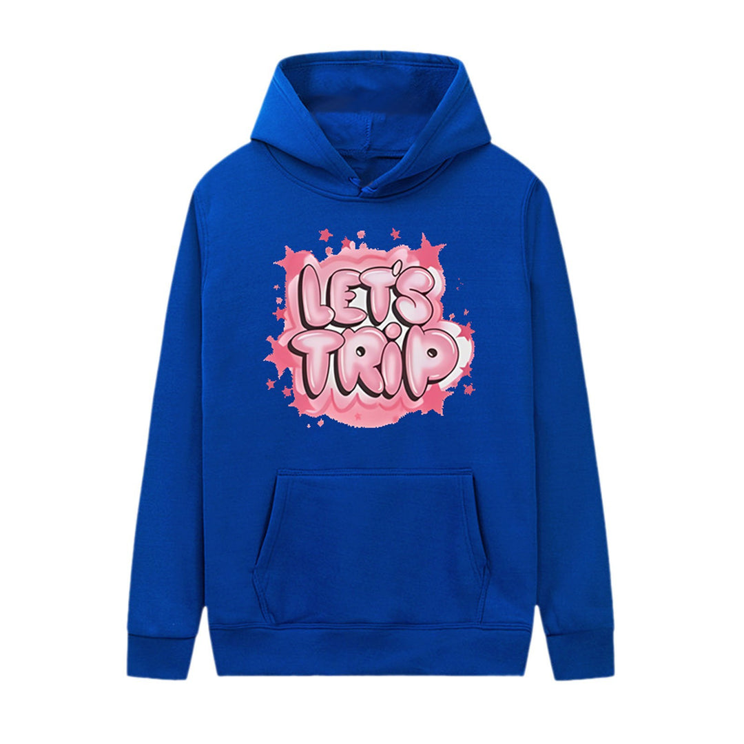 Women's hoodie with stylish graffiti print and comfortable fit Lisslune