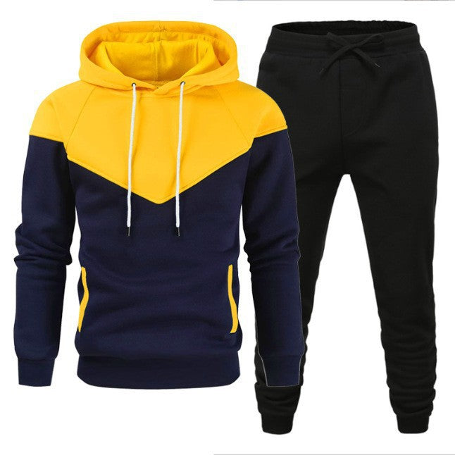 Men's Sporty Hoodie Set Lisslune