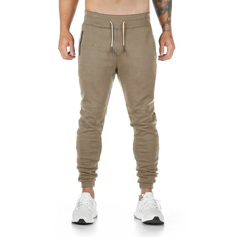 Men's Sporty Jogging Pants with Practical Zipper Pockets Lisslune