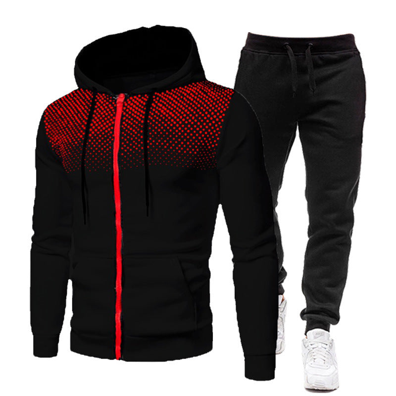 Men's hoodie and jogging pants set with breathable design Lisslune