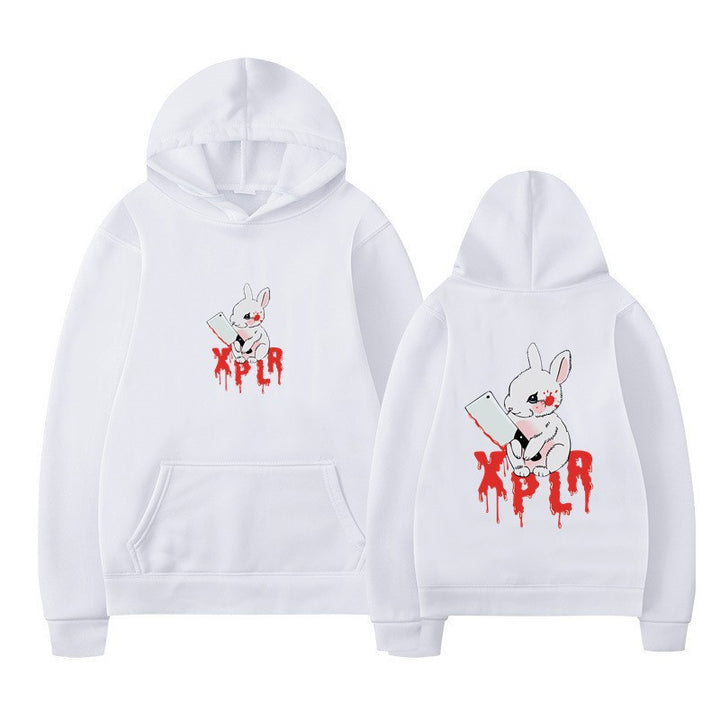 Women's hoodie with striking cartoon motif and comfortable fit Lisslune