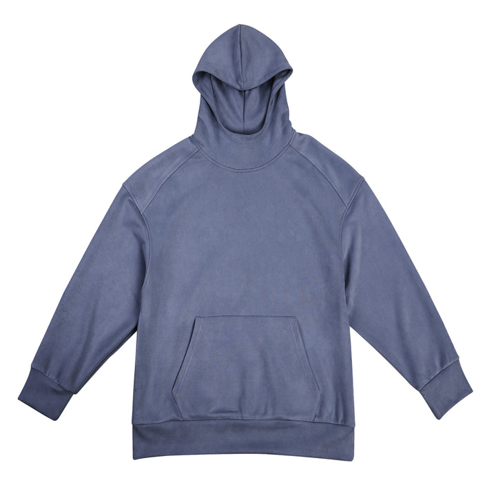 Men's casual hoodie with high collar and practical kangaroo pocket Lisslune