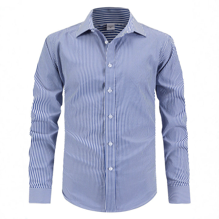 Men's striped long sleeve shirt Lisslune
