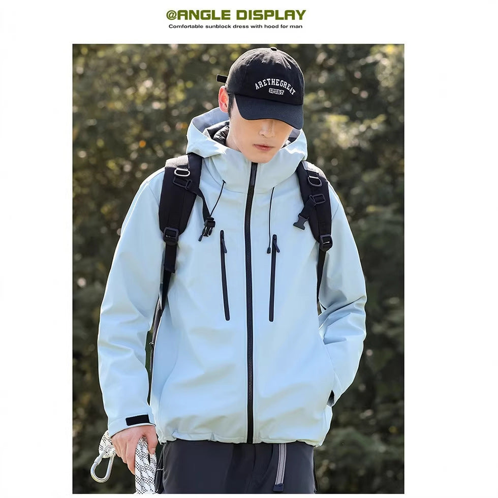 Women's functional jacket with water-repellent material and practical zip pockets Lisslune