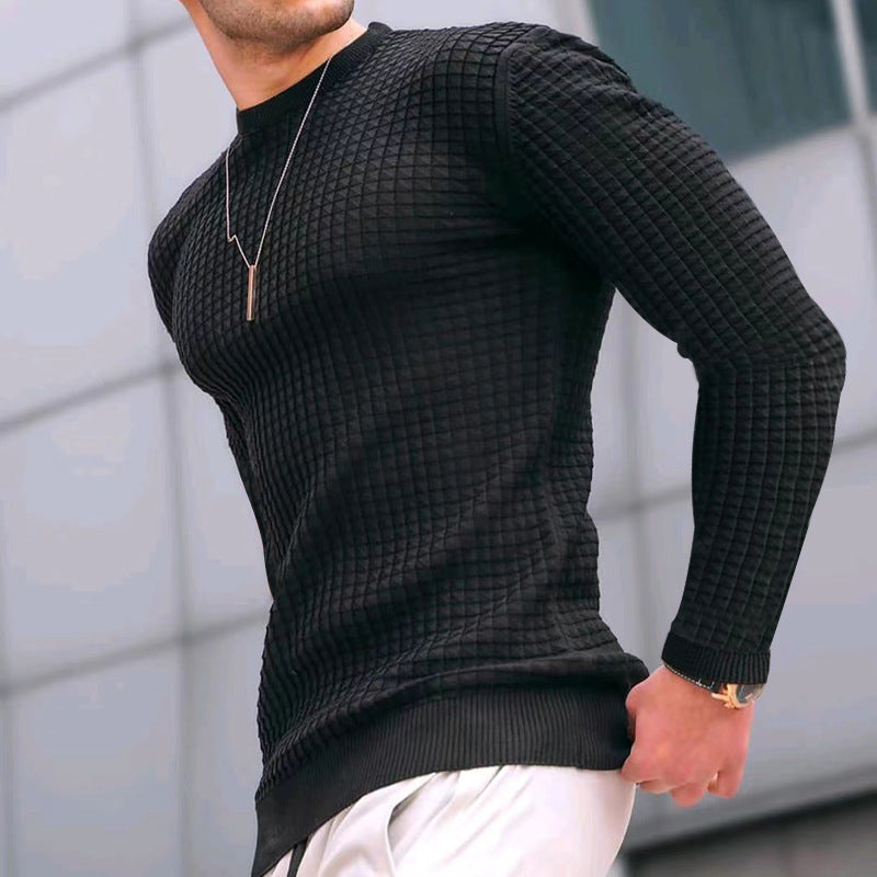 Men's textured sweater Lisslune