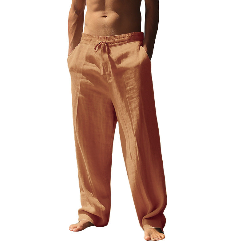 Men's Light Linen Pants Lisslune