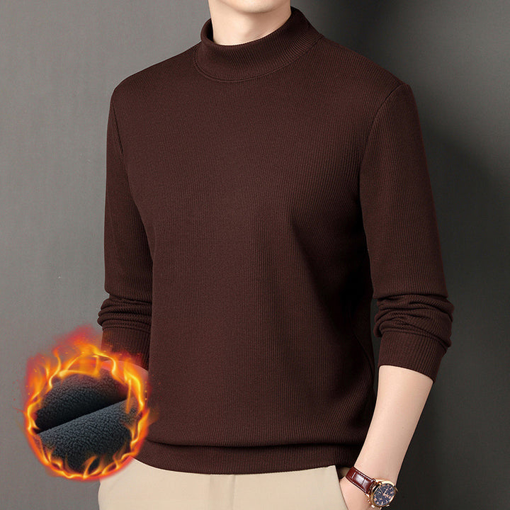 Men's turtleneck sweater made of high-quality knit Lisslune