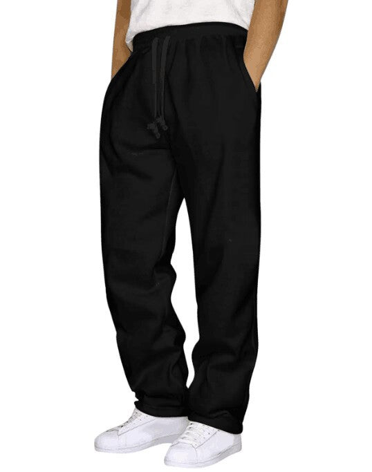 Women's comfortable sweatpants with side pockets and elastic waistband Lisslune