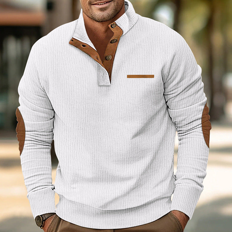 Men's sweater with contrasting design elements Lisslune