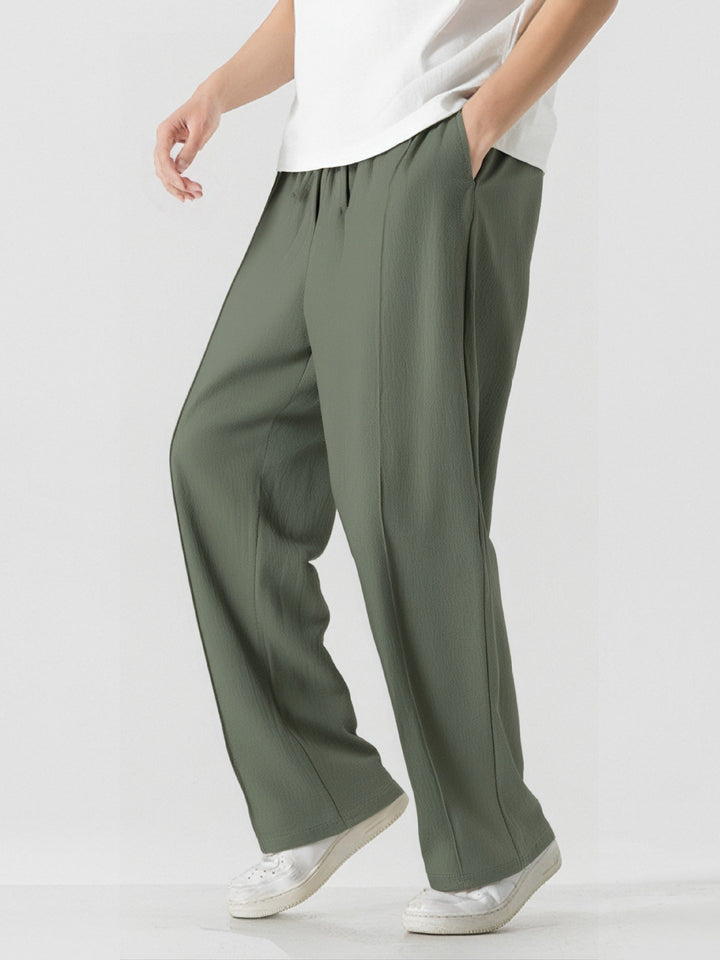 Men's Elegant, Loose Leisure Pants made of Breathable Fabric Lisslune