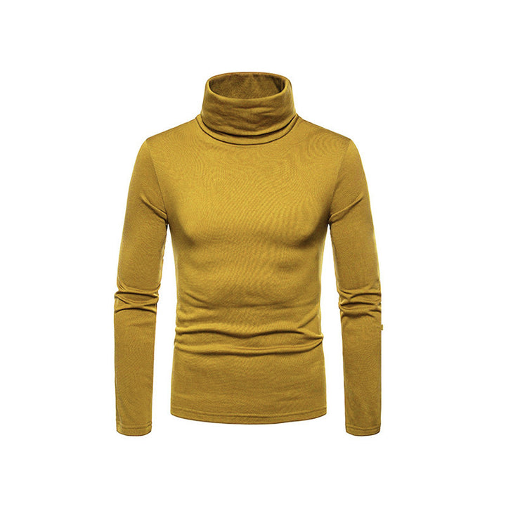 Men's stylish turtleneck sweater made of fine knit Lisslune