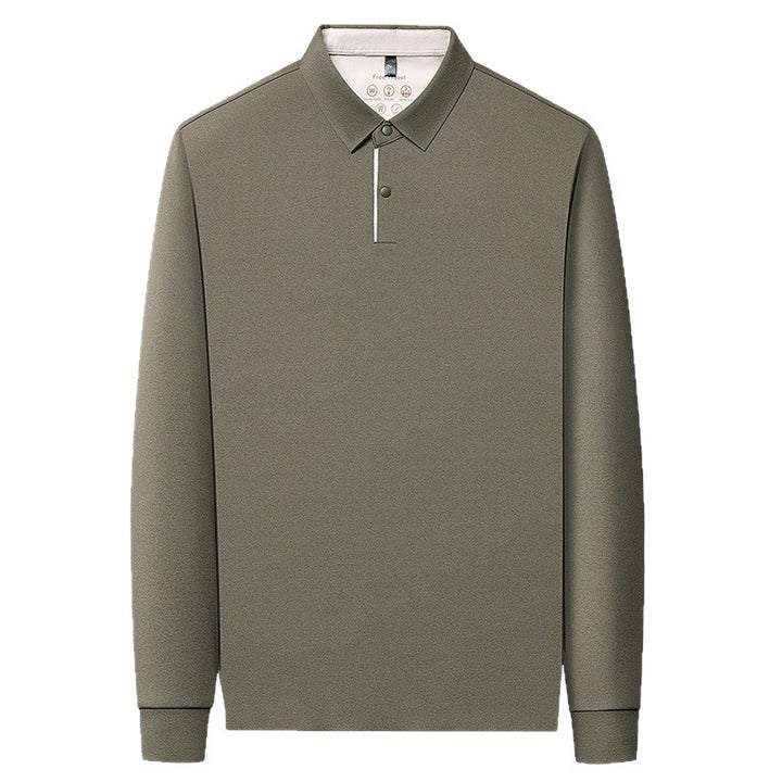 Men's breathable sports polo shirt with innovative easy-care Lisslune